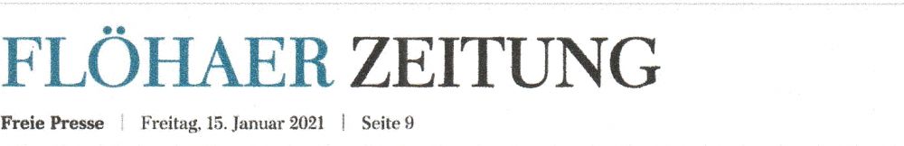 Freie-Presse Artikel vom 15.01.2021